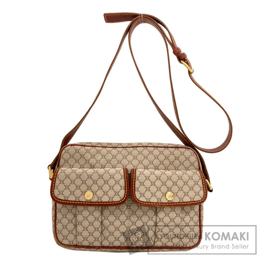 CELINE Macadam pattern Shoulder Bag Canvas Ladies [Used]