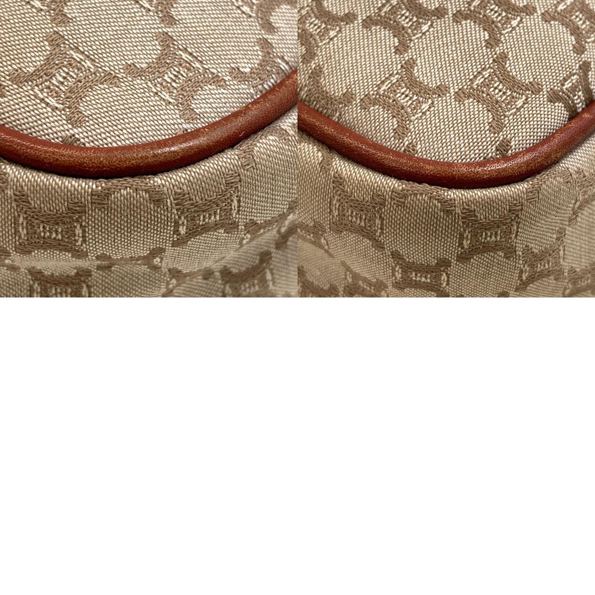 CELINE Macadam pattern Shoulder Bag Canvas Ladies [Used]