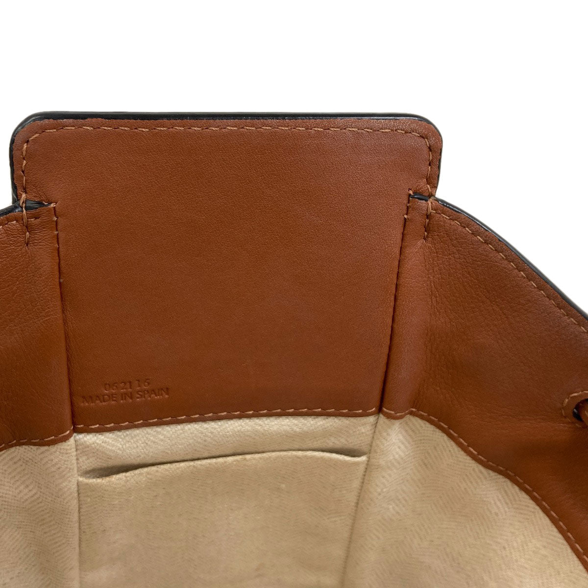 LOEWE Hammock 2WAY Handbag Canvas CalfLadies [Used]