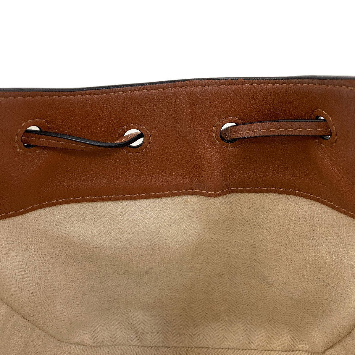 LOEWE Hammock 2WAY Handbag Canvas CalfLadies [Used]