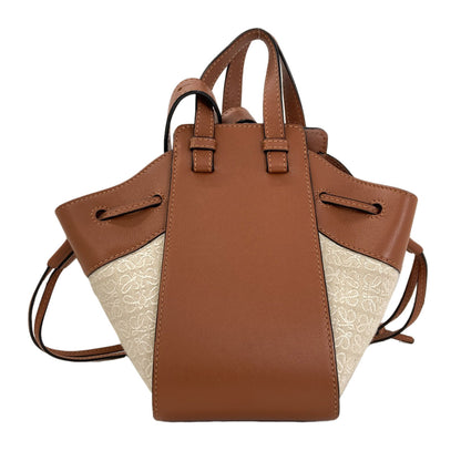 LOEWE Hammock 2WAY Handbag Canvas CalfLadies [Used]