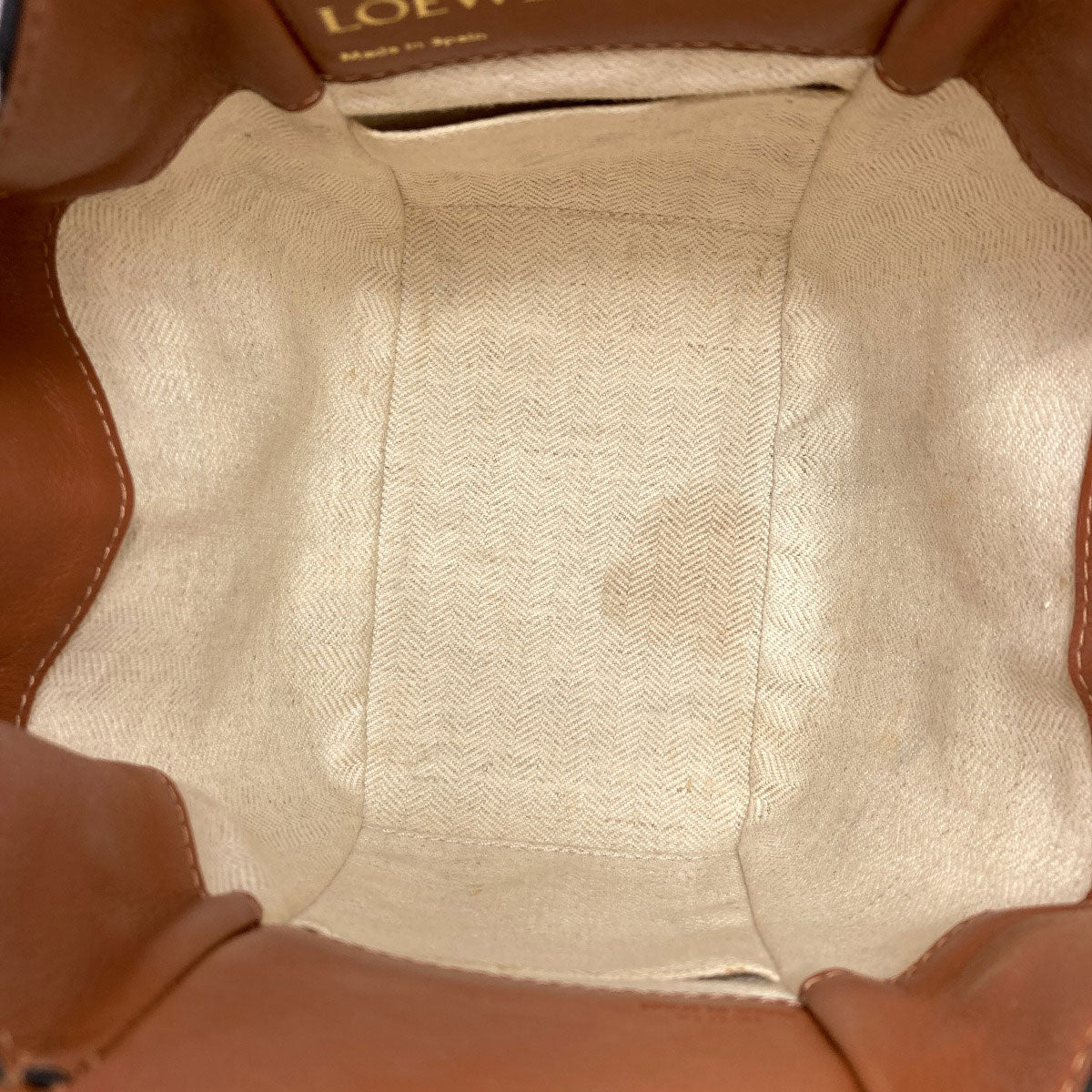 LOEWE Hammock 2WAY Handbag Canvas CalfLadies [Used]