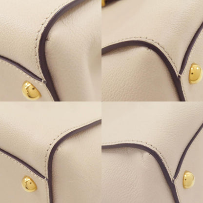 BURBERRY Buckle 2WAY Tote Bag Leather Ladies [Used]