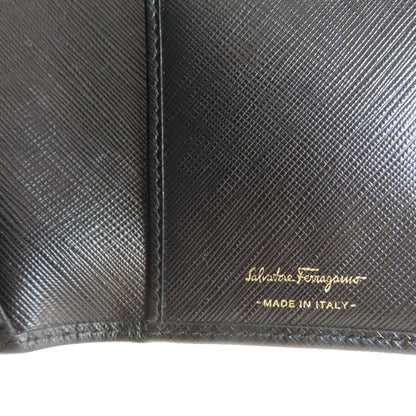 Salvatore Ferragamo Vara ribbon Long wallet (with coin pocket) Leather Ladies [Used]