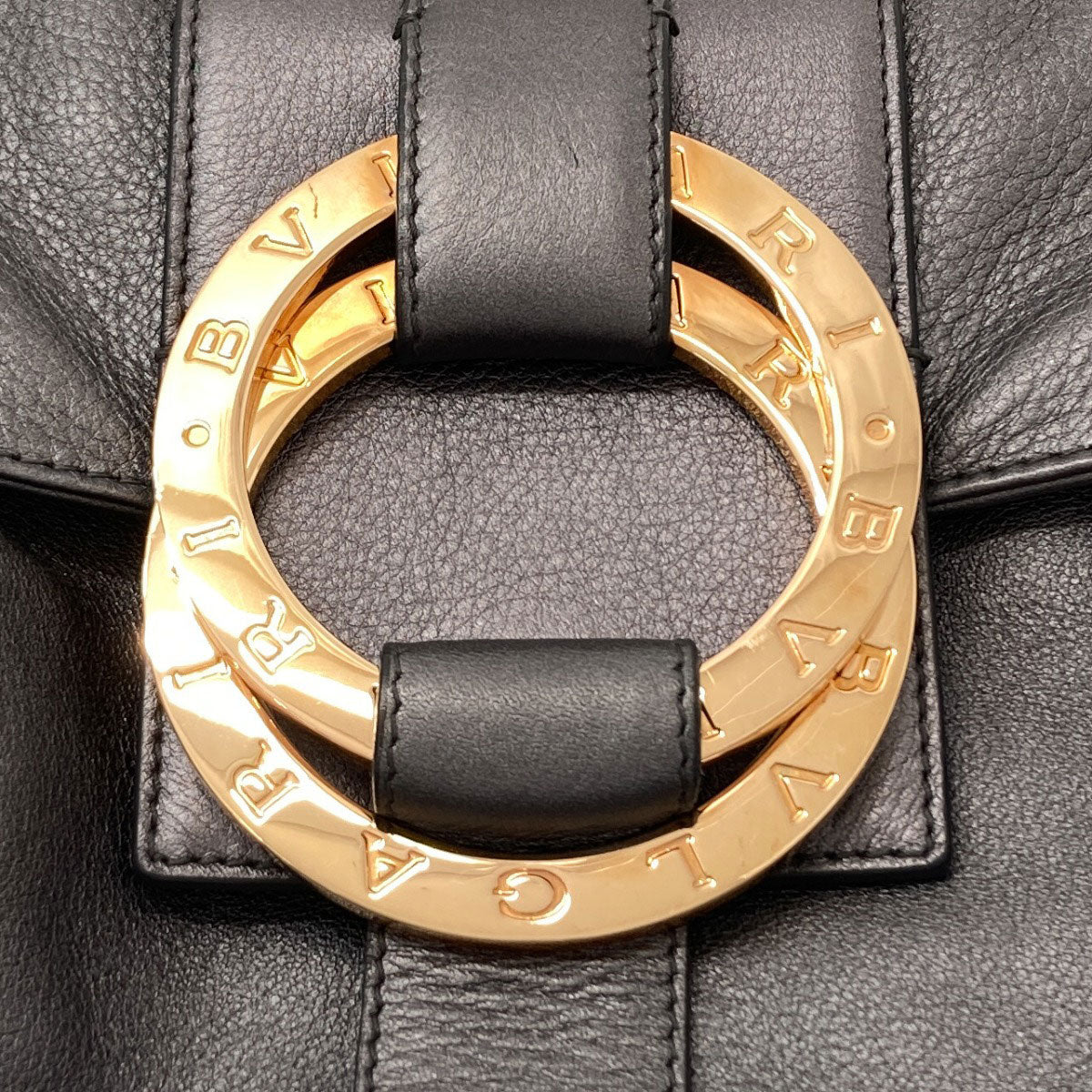 BVLGARI BVLGARI BVLGARI Shoulder Bag Leather Ladies [Used]