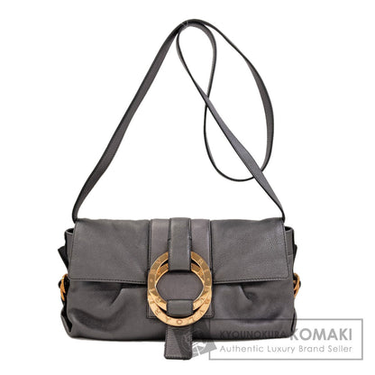 BVLGARI BVLGARI BVLGARI Shoulder Bag Leather Ladies [Used]