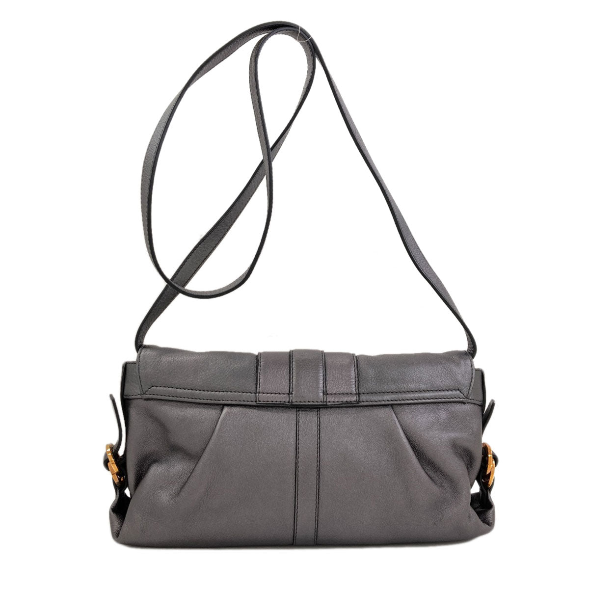 BVLGARI BVLGARI BVLGARI Shoulder Bag Leather Ladies [Used]