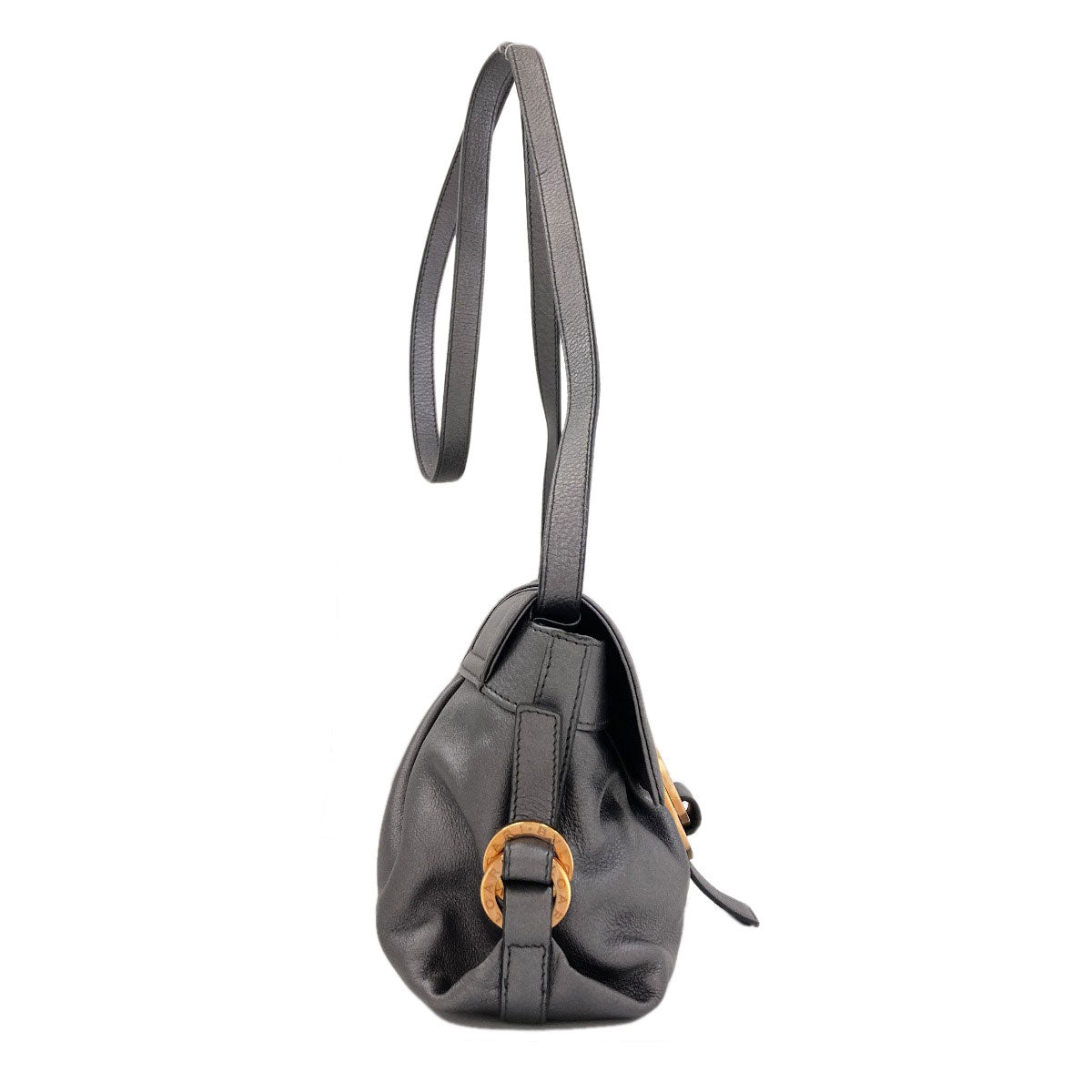 BVLGARI BVLGARI BVLGARI Shoulder Bag Leather Ladies [Used]