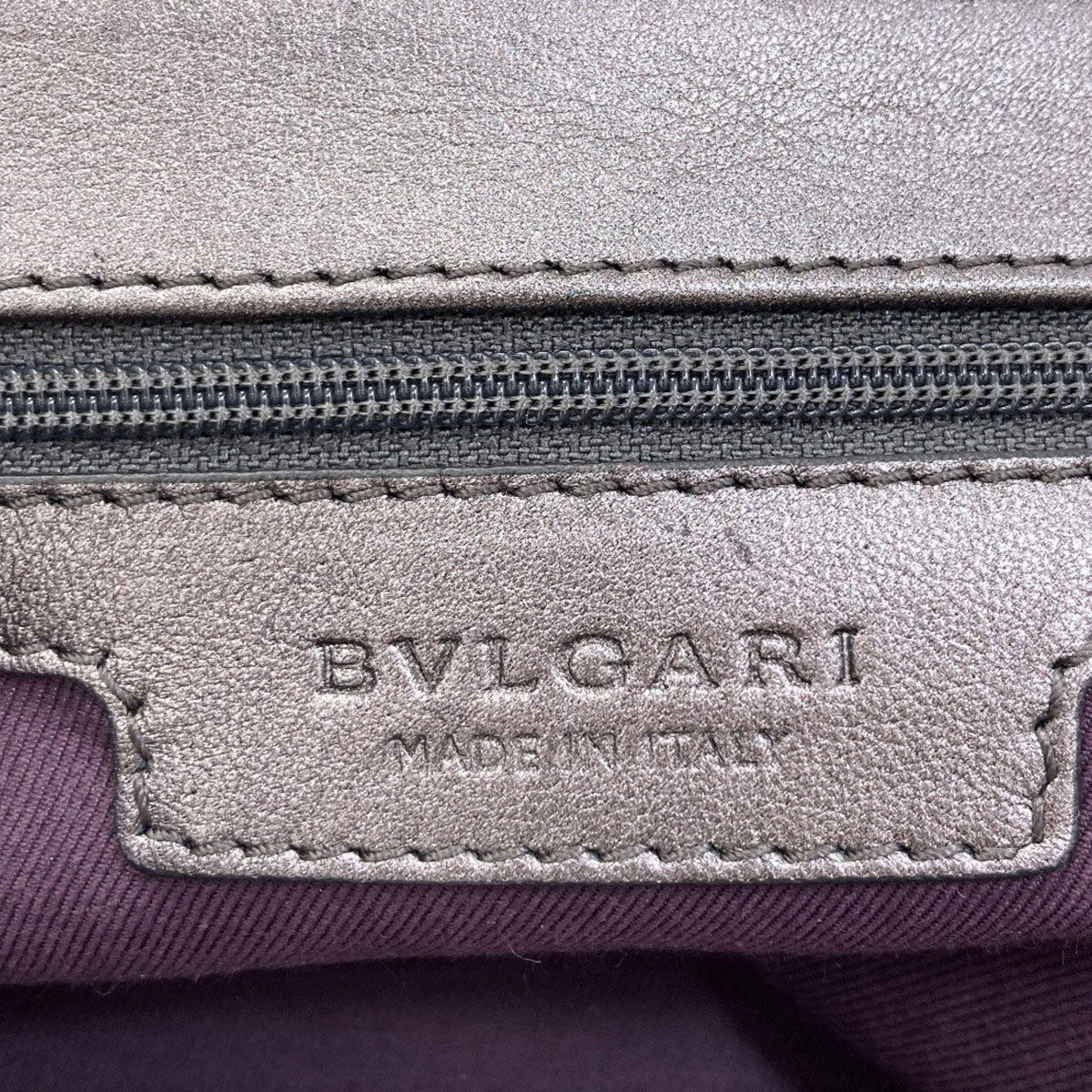 BVLGARI BVLGARI BVLGARI Shoulder Bag Leather Ladies [Used]