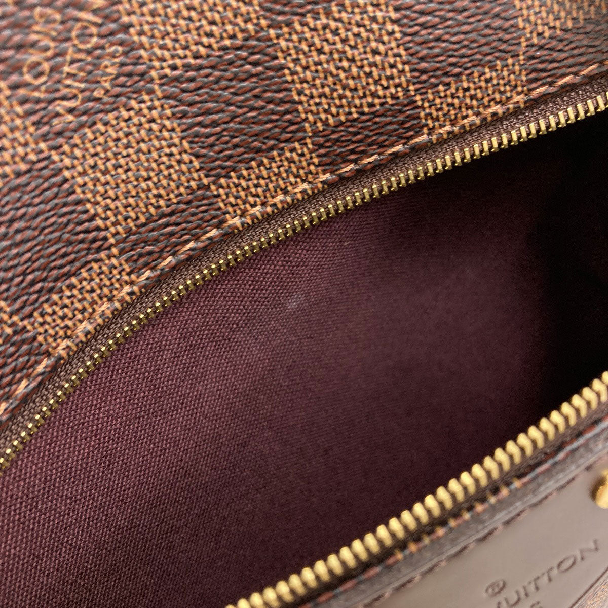 LOUIS VUITTON N41012 Jena PM Tote Bag Damier canvas Ladies [Used]