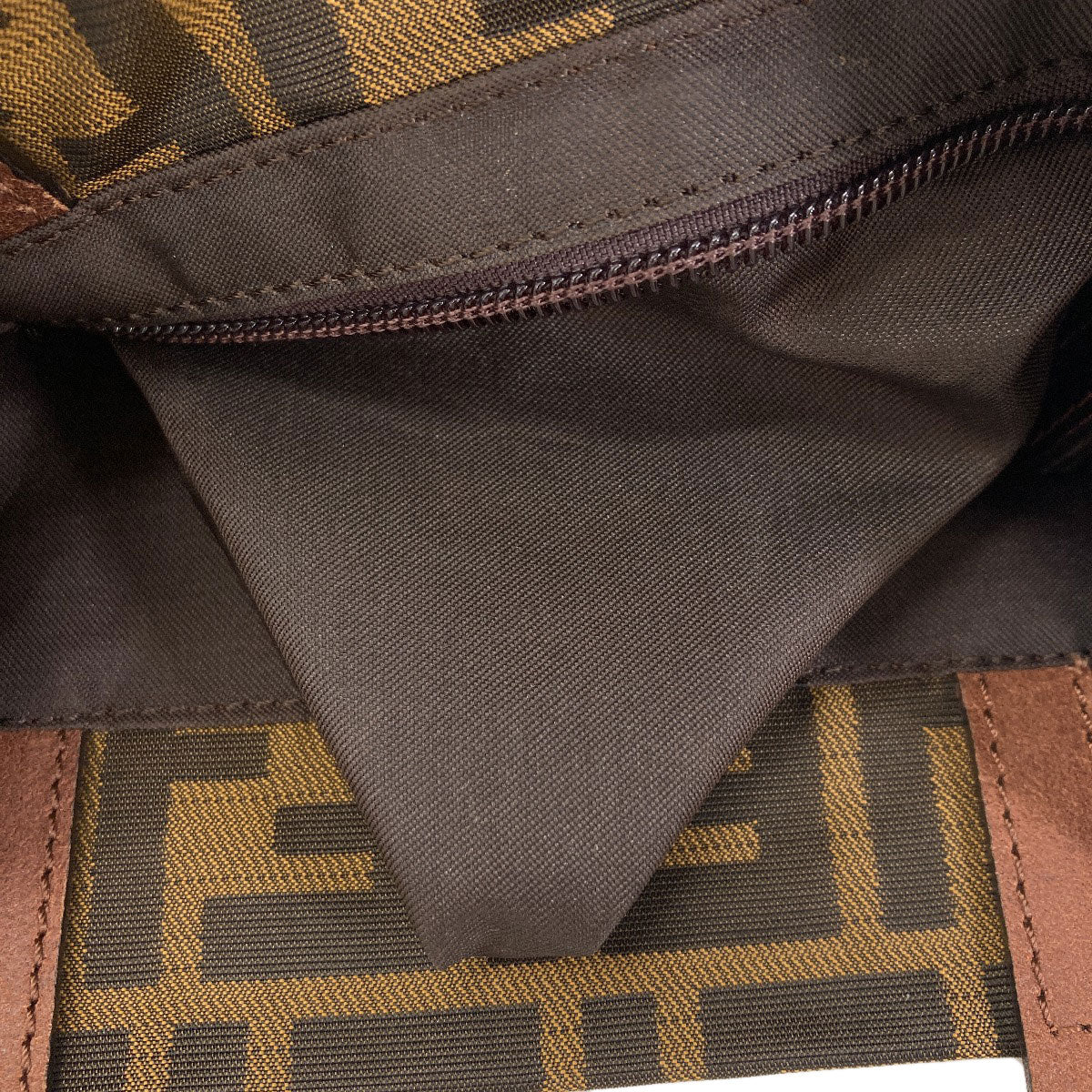 FENDI Zucca pattern Handbag Canvas Ladies [Used]