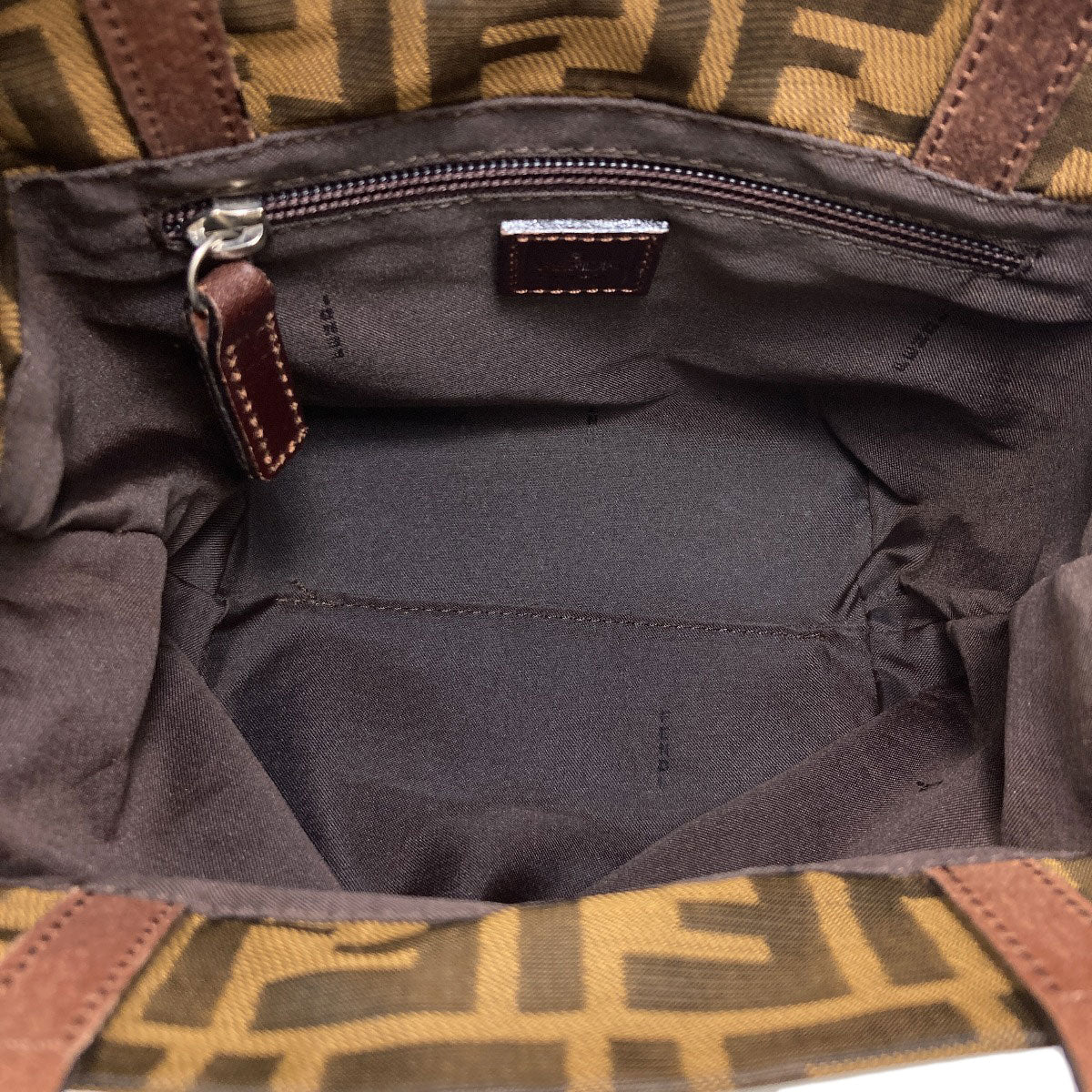 FENDI Zucca pattern Handbag Canvas Ladies [Used]