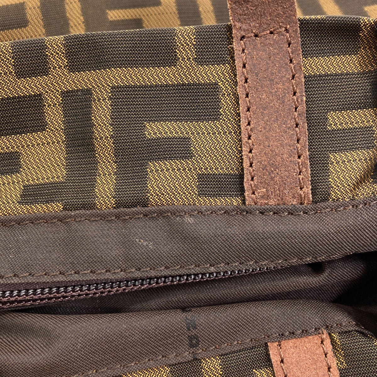 FENDI Zucca pattern Handbag Canvas Ladies [Used]