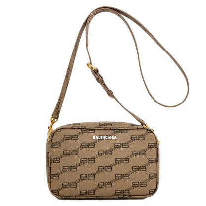 BALENCIAGA 702701 BBMonogram Shoulder Bag PVC Ladies [Used]