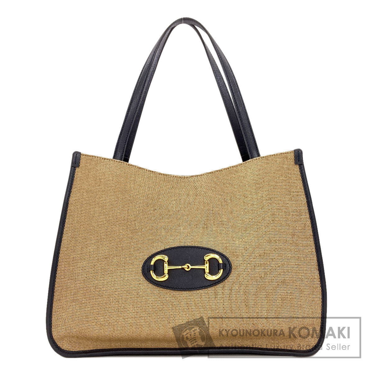GUCCI 623694 Horsebit 1955 Japan Limited Tote Bag Canvas Ladies [Used]
