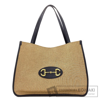 GUCCI 623694 Horsebit 1955 Japan Limited Tote Bag Canvas Ladies [Used]