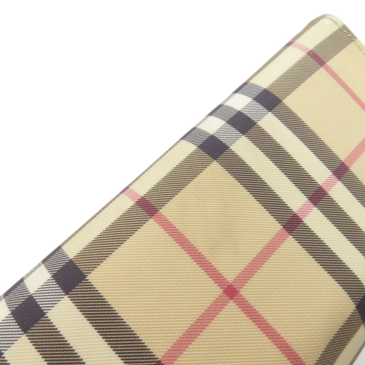 BURBERRY Burberry Check Handbag PVC Ladies [Used]