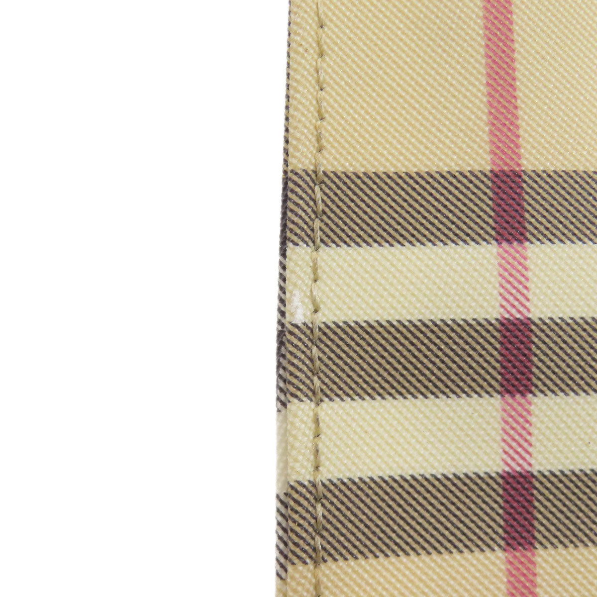 BURBERRY Burberry Check Handbag PVC Ladies [Used]