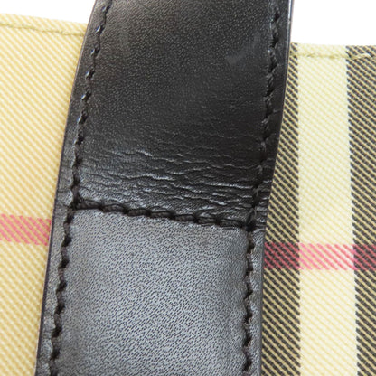 BURBERRY Burberry Check Handbag PVC Ladies [Used]