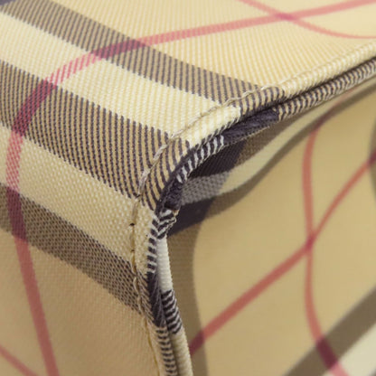 BURBERRY Burberry Check Handbag PVC Ladies [Used]