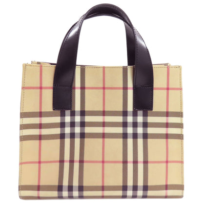 BURBERRY Burberry Check Handbag PVC Ladies [Used]
