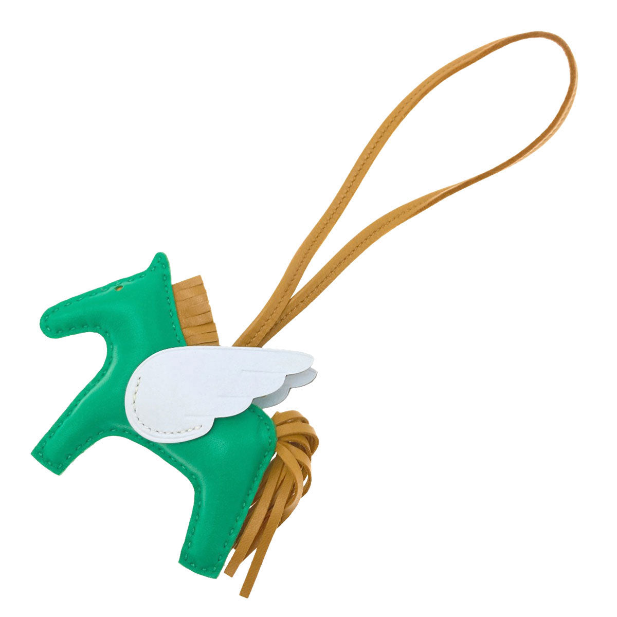 HERMES Rodeo Charm PM Pegasus key ring Anyo Miro Ladies [Used]