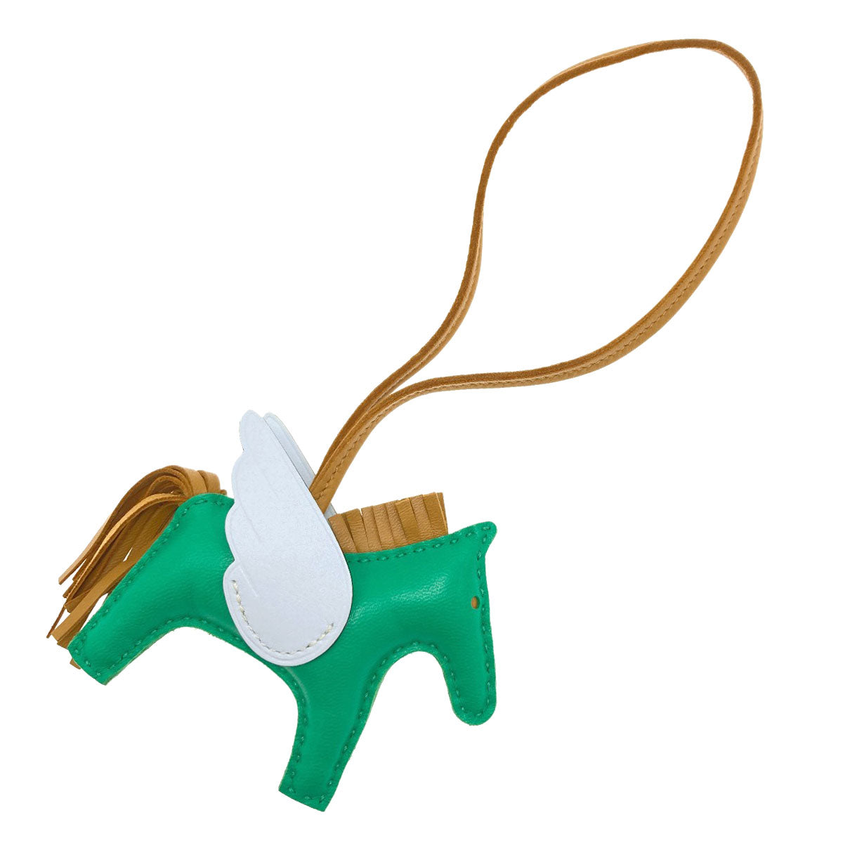 HERMES Rodeo Charm PM Pegasus key ring Anyo Miro Ladies [Used]