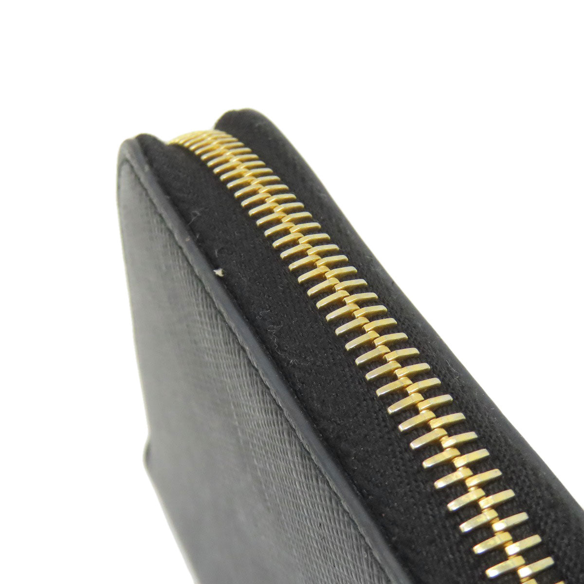 PRADA Ribbon motif coin purse Safiano Ladies [Used]