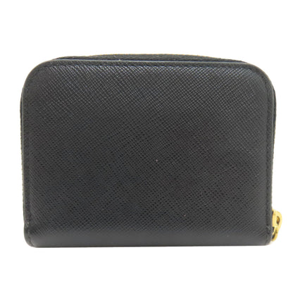 PRADA Ribbon motif coin purse Safiano Ladies [Used]
