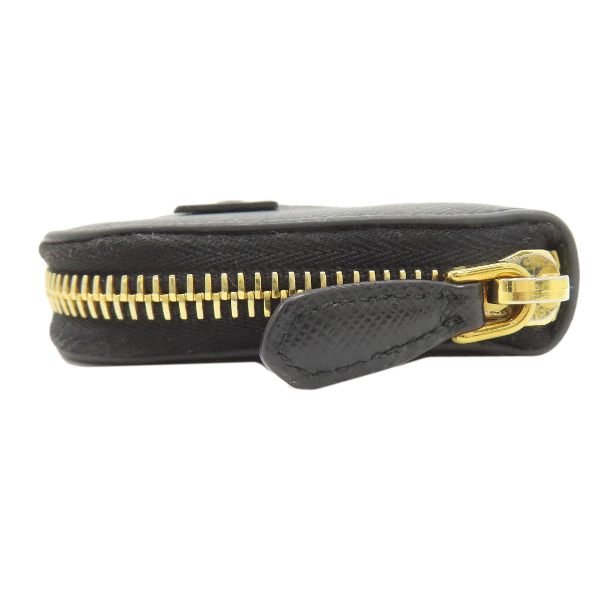 PRADA Ribbon motif coin purse Safiano Ladies [Used]