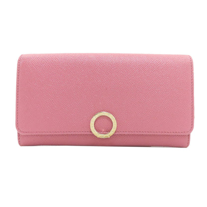 BVLGARI BVLGARI BVLGARI Long wallet (with coin pocket) Leather Ladies [Used]