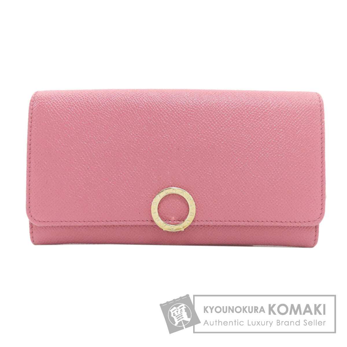 BVLGARI BVLGARI BVLGARI Long wallet (with coin pocket) Leather Ladies [Used]