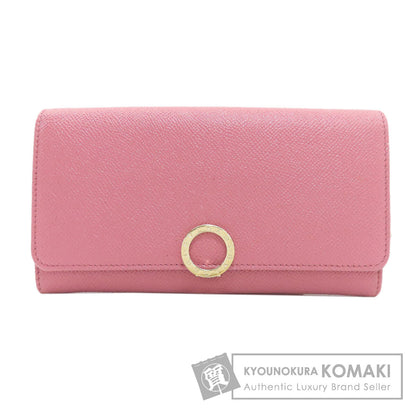BVLGARI BVLGARI BVLGARI Long wallet (with coin pocket) Leather Ladies [Used]