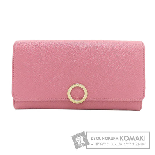 BVLGARI BVLGARI BVLGARI Long wallet (with coin pocket) Leather Ladies [Used]