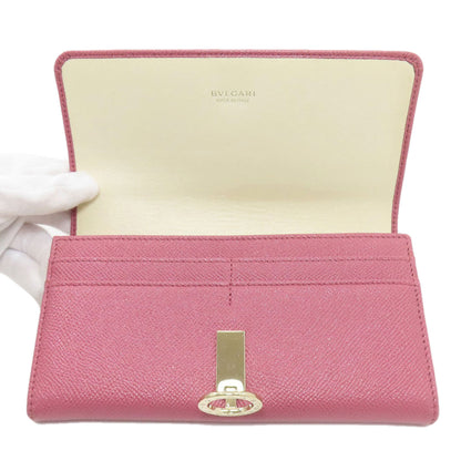BVLGARI BVLGARI BVLGARI Long wallet (with coin pocket) Leather Ladies [Used]