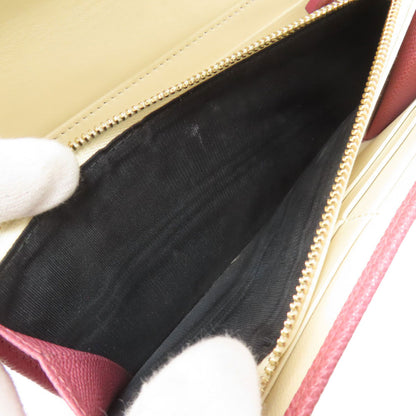 BVLGARI BVLGARI BVLGARI Long wallet (with coin pocket) Leather Ladies [Used]