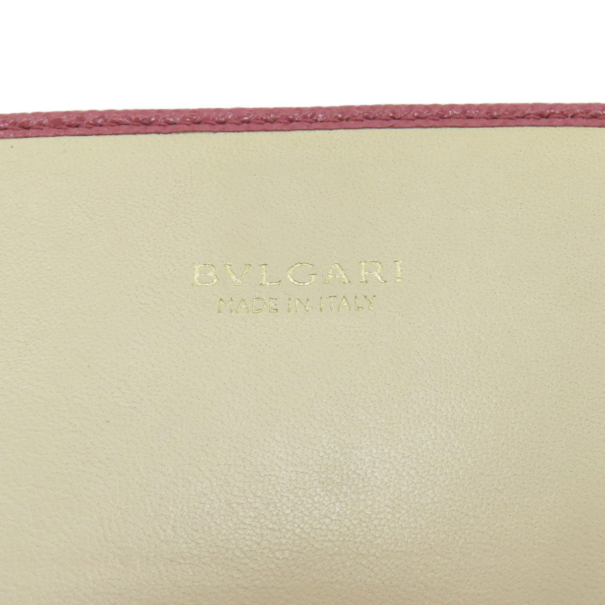 BVLGARI BVLGARI BVLGARI Long wallet (with coin pocket) Leather Ladies [Used]