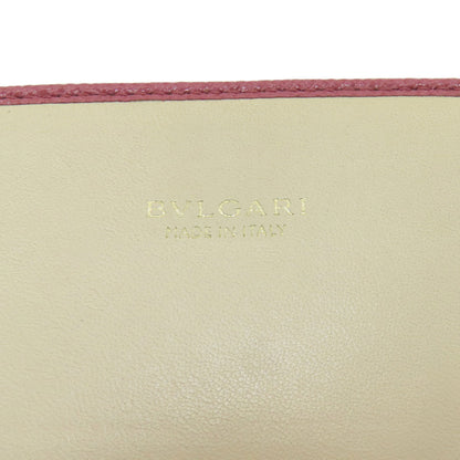 BVLGARI BVLGARI BVLGARI Long wallet (with coin pocket) Leather Ladies [Used]