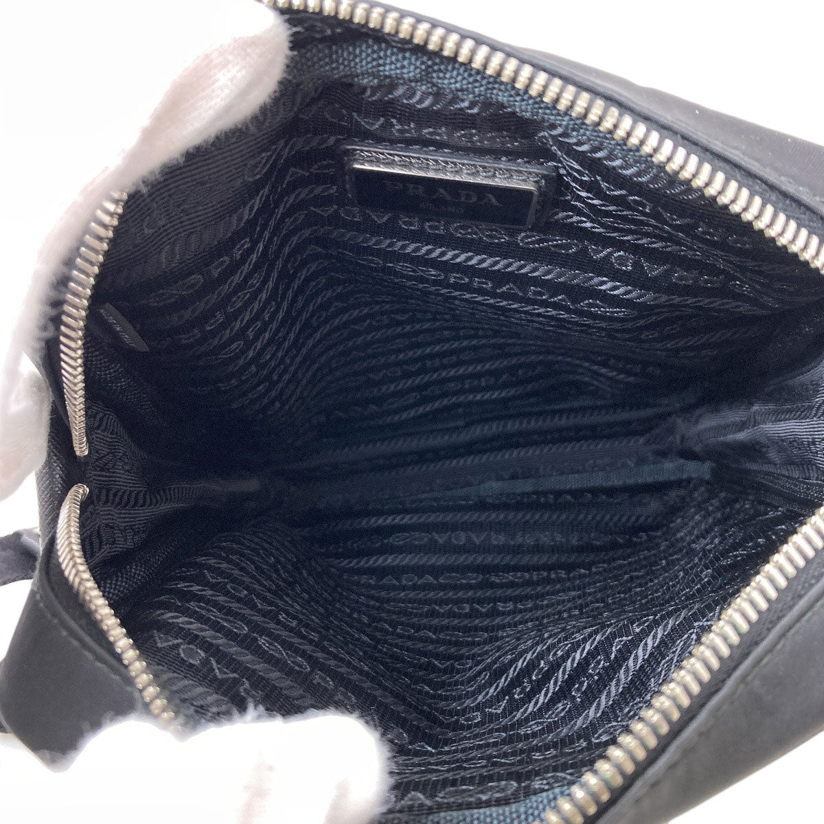 PRADA logo Shoulder Bag Nylon Ladies [Used]