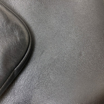 PRADA Logo Hardware Handbag Lambskin Ladies [Used]