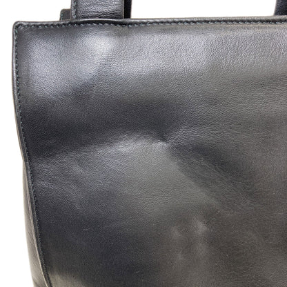 PRADA Logo Hardware Handbag Lambskin Ladies [Used]