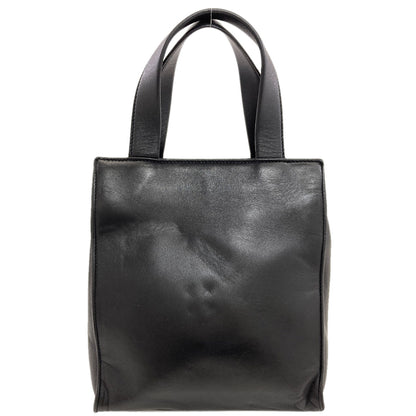 PRADA Logo Hardware Handbag Lambskin Ladies [Used]