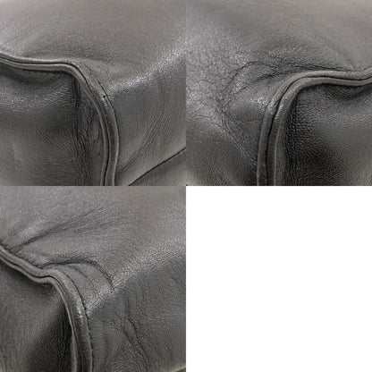 PRADA Logo Hardware Handbag Lambskin Ladies [Used]