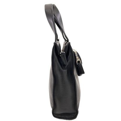 PRADA Logo Hardware Handbag Lambskin Ladies [Used]
