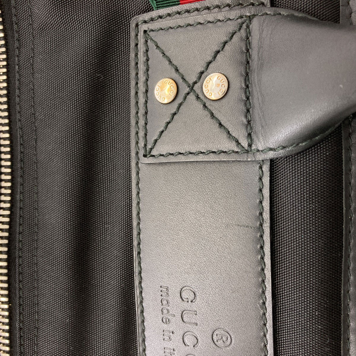 GUCCI 246392 Logo motif Boston bag Canvas Ladies [Used]
