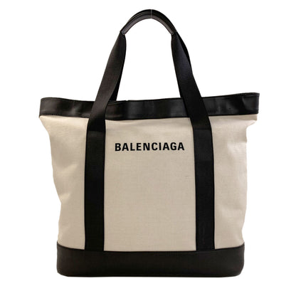 BALENCIAGA 374767 Neighbor Tote Tote Bag Canvas LeatherLadies [Used]