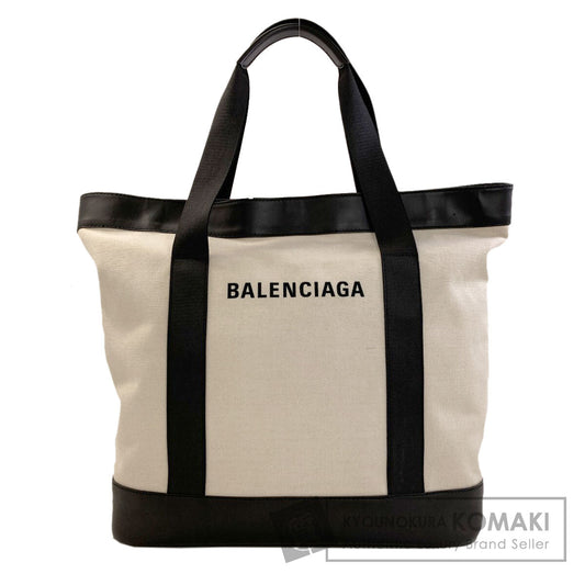 BALENCIAGA 374767 Neighbor Tote Tote Bag Canvas LeatherLadies [Used]