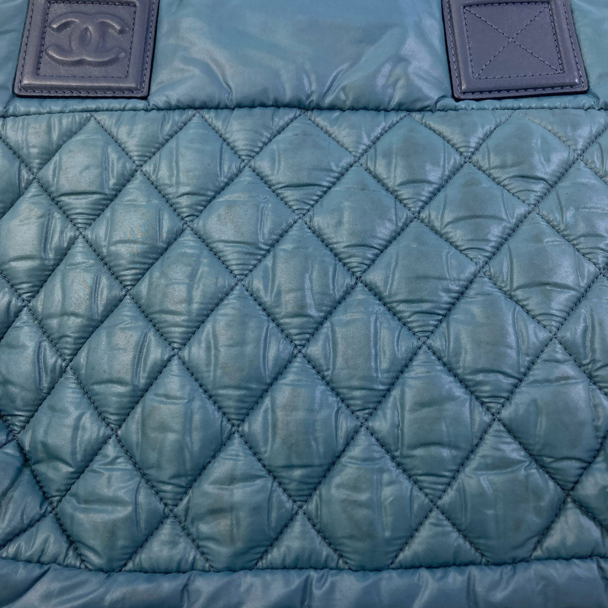 CHANEL Cocoko Koon SilverHardware Handbag Nylon Ladies [Used]