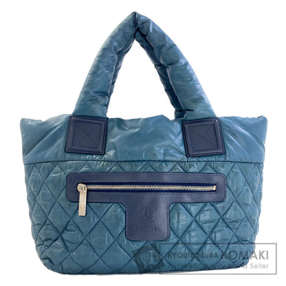 CHANEL Cocoko Koon SilverHardware Handbag Nylon Ladies [Used]
