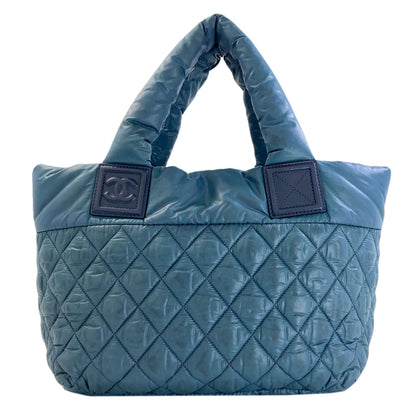 CHANEL Cocoko Koon SilverHardware Handbag Nylon Ladies [Used]